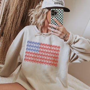 Trump MAGA Flag Sweatshirt Fourth Of July MAGA Apparel Ultra Maga Lets Go Brandon Free Trump FJB Shirt Trump Womens Trump Clothes Forth