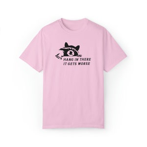 Chemise raton laveur T-shirt raton laveur couleurs confort Chemise raton laveur drôle Chemises étranges Cadeaux raton laveur Chemise raton laveur Cadeaux raton laveur mignon Blossom