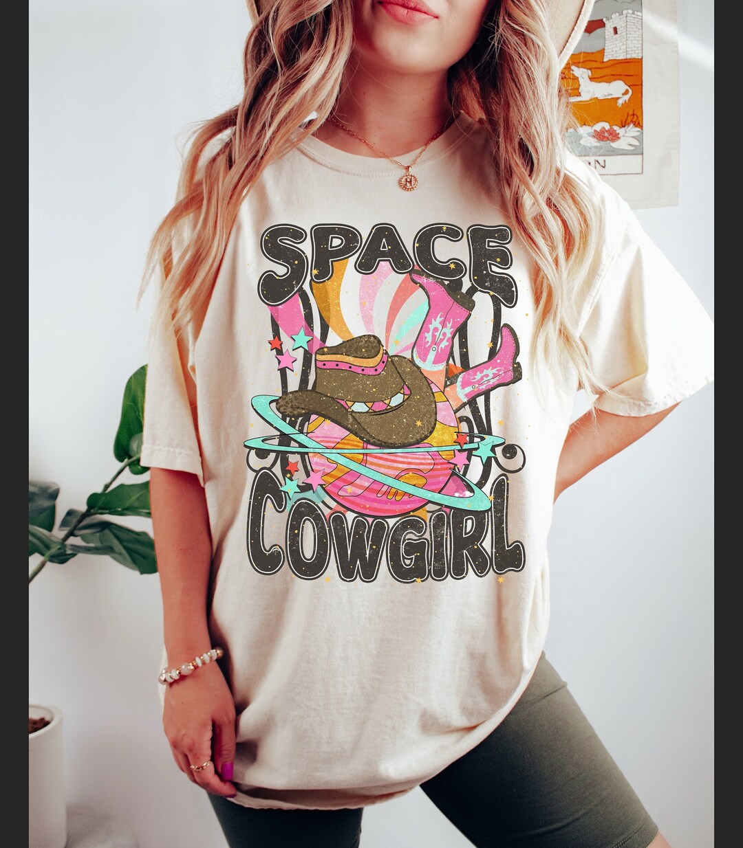 Space Cowgirl Comfort Colors Space Cowgirl Outfit Cosmic Cowgirl Space