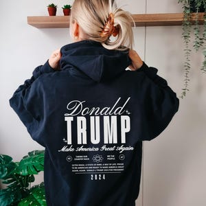 Trump Hoodie 2024 MAGA Lets Go Brandon Trump 2024 MAGA Apparel Ultra Maga Vote Shirt Free Trump FJB Shirt Womens Trump Clothes Trump Merch