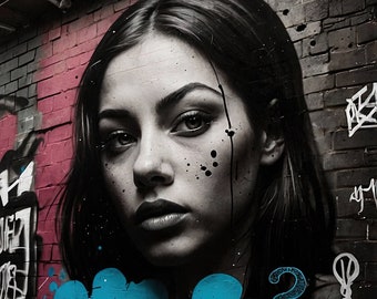 Street Art, le dimensioni del download sono 8x10, 11x14, 16x20, 24x34, 30x40, 20x30 tutti i file jpg