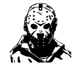 Jason Voorhees (Friday the 13th) Vinyl Decal Sticker