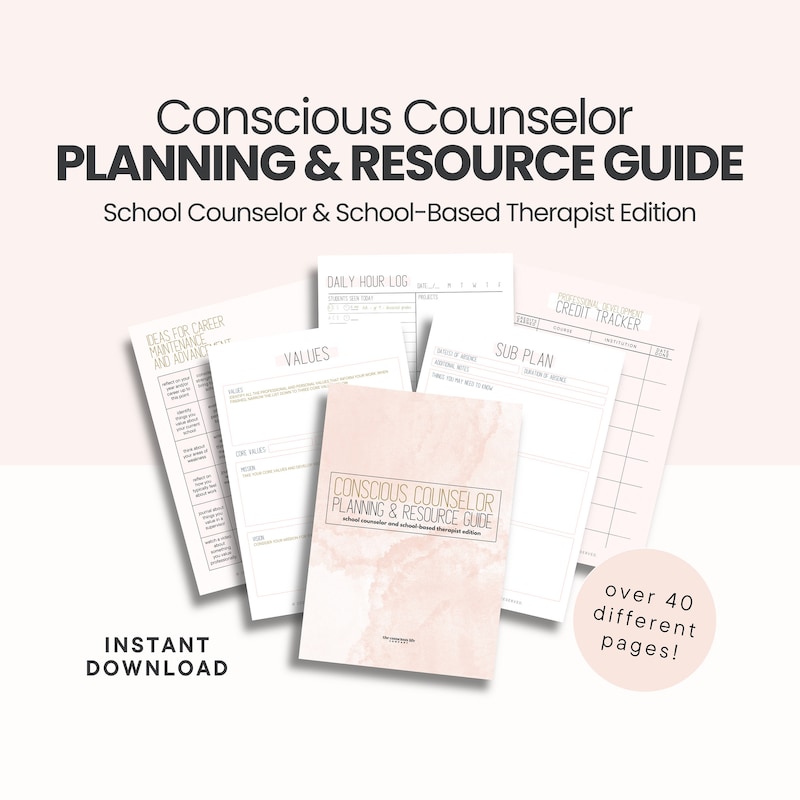 School Counselor Etsy