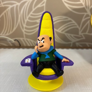 The Jetsons Mr. Spacely Figurine | Retro Cartoon Collectible | Vintage Jetsons Family Home Decor & Gift Idea