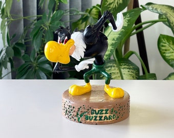 Buzz Buzzard Figure: 3D Printed Cartoon Collectible