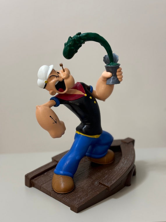 Sculptures Popeye - Dessins animés réalistes pour la maison et l'affichage