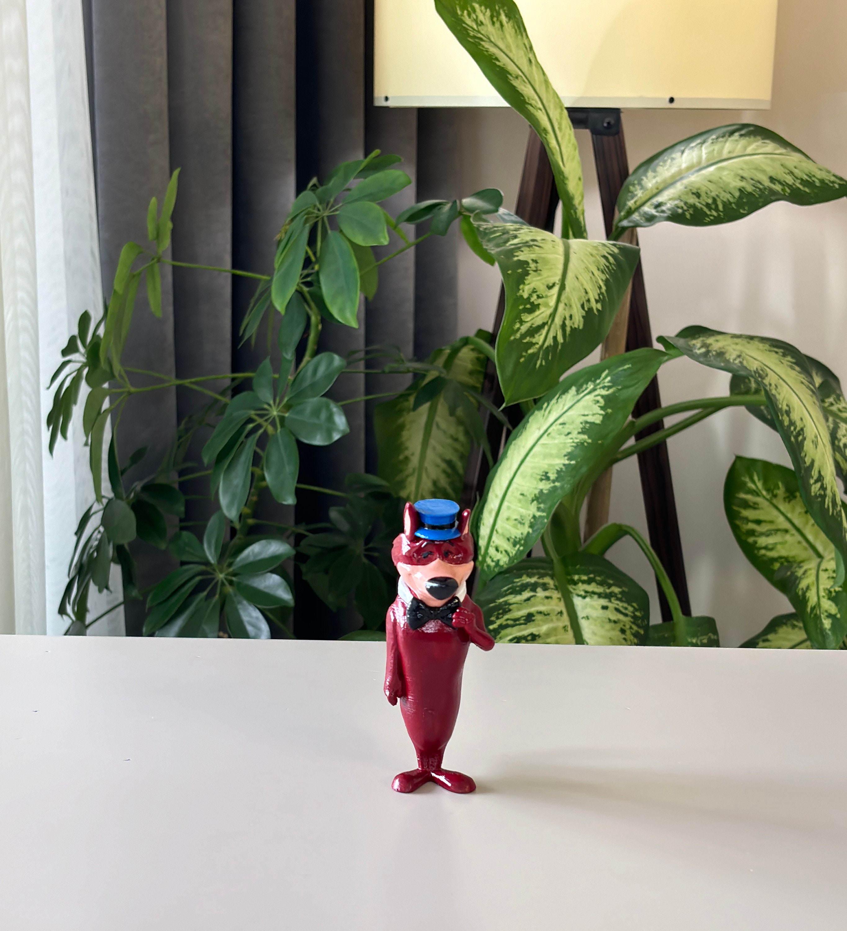 Lippy the Lion and Hardy Har Har Figures: 3D Printed Cartoon Decor