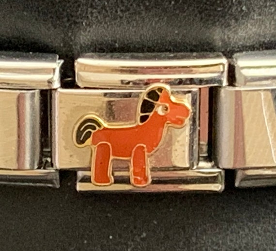 Dodo-Pferd-Anhänger 1gr. Aus 18-karätigem Gelbgold