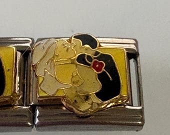 Wedding 9mm Italian Charm for Italian Charm Bracelets Stainless Steel 18K Gold Over Stainless (7)
