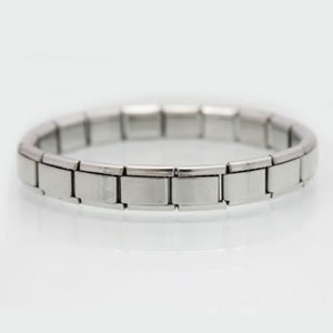 9mm Italian Charm Starter Bracelets Stainless Steel Gift Mothers Day, Christmas