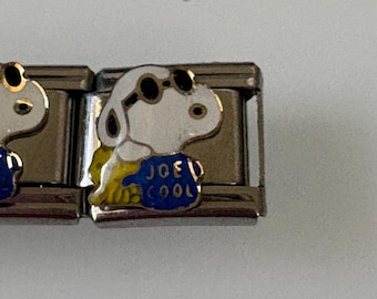 Famous Cartoon Dog 9mm Italian Charm for Italian Charm Bracelets Stainless Steel 18K Gold Over Stainless (2)