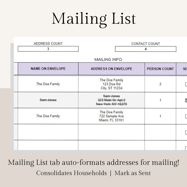 The Ultimate Address Book Contact List Label Printer Google