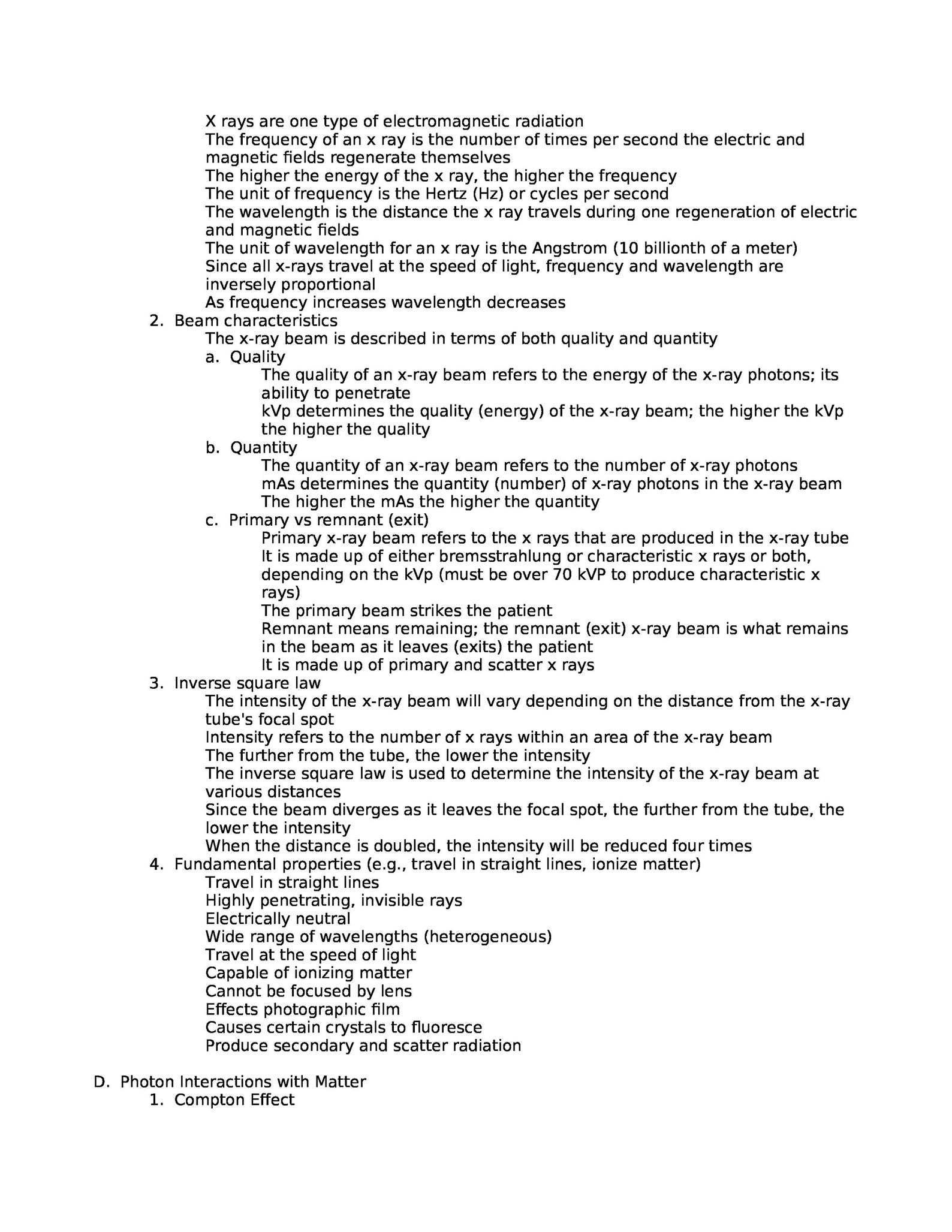 Radiology Technology Review Notes Over 100 Pages ARRT PDF Typed Sheets ...