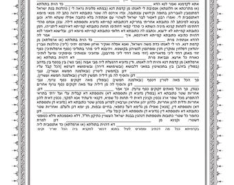 Ketubah Orthodox Aramaic Ashkenazi - LOST KETUBAH Text Word Document