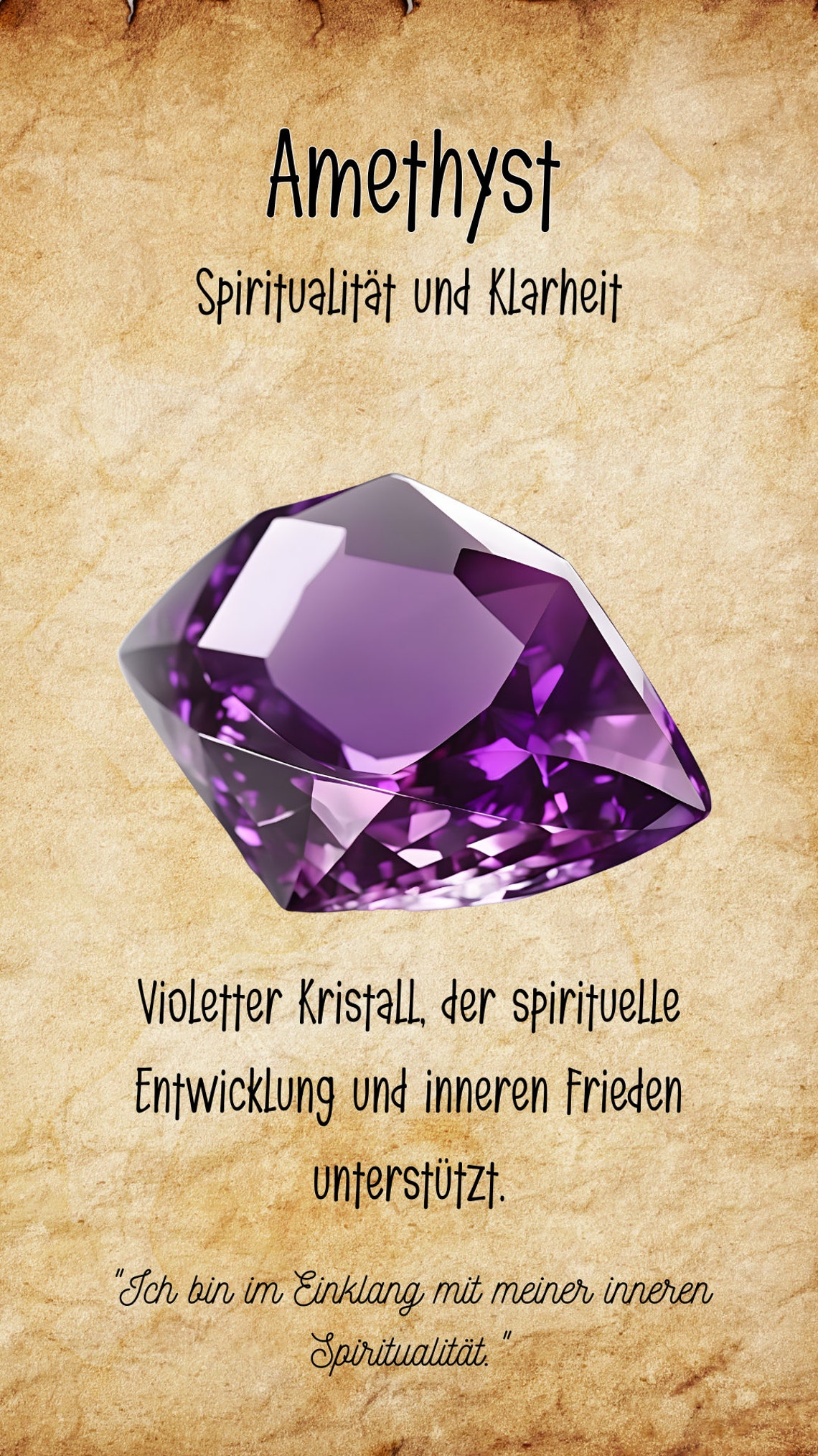 20 Crystal Meaning Cards Watercolor Drawn Energy Cards Printable