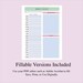 Daily Focus Goals List, to Do Printable, Simple Tasks List Template ...