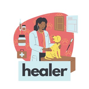 Veterinarian Sticker