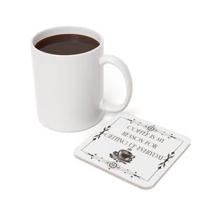 Kaffeekorken-Rückenuntersetzer: Inspirierende Küchendekoration, Geschenk für Kaffeeliebhaber