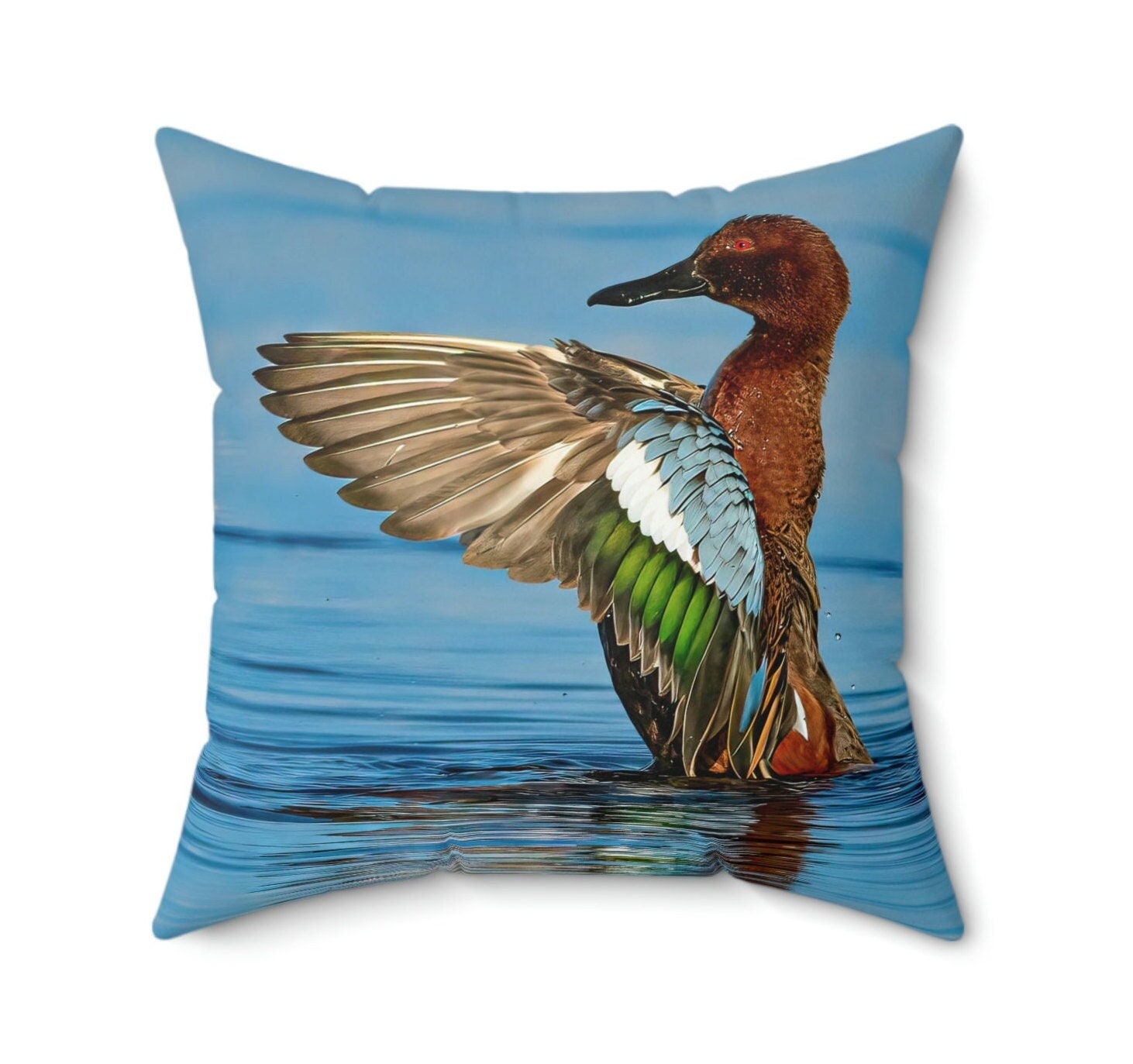 Duck Duck Large Lumbar Pillow – Cable Design