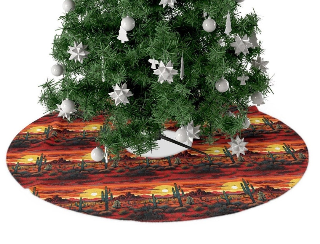 Southwestern Tree Skirt: Elevate Your Landscape with Timeless Design
