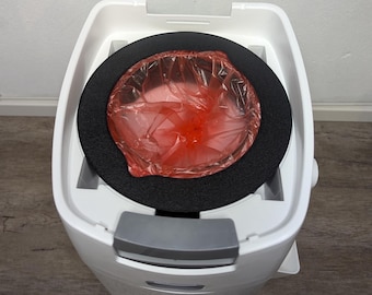 Mehrweg Nachfüllkassette für littycatcat Katzenstreueimer – 3D-Druck, wiederverwendbar, kompatibel, mit Einfädelhilfe, nachhaltig