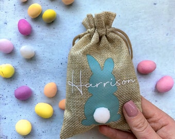 Personalised Bunny Treat Bags | Easter gifts | Bunny Bag | Personalised Easter Bag