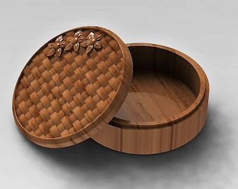 Circle Jewelry organizer - STL files for CNC or 3D Printer
