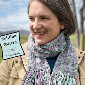 Deci Scarf || Knitting Pattern || Digital Download