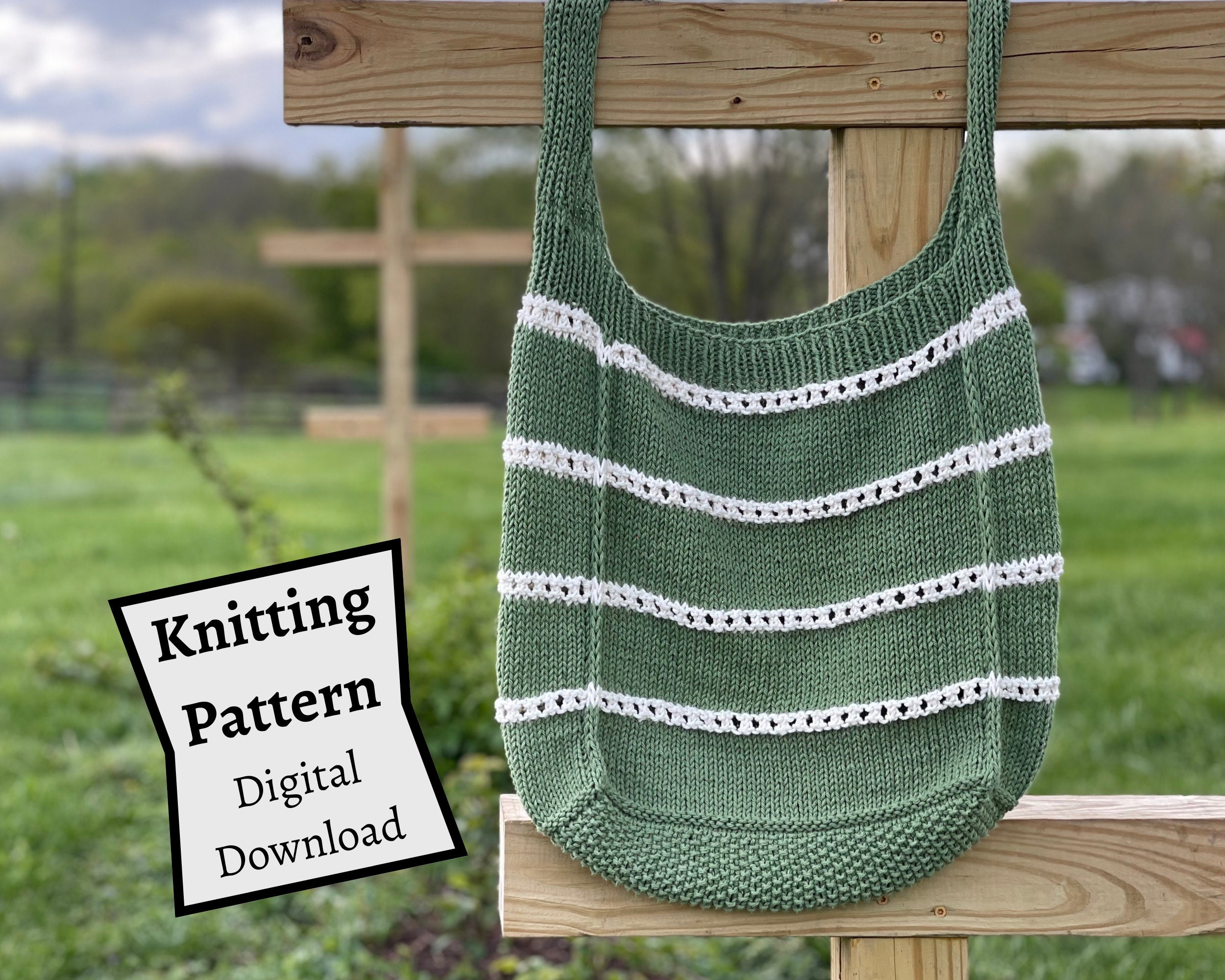 Custom Knitting Bag, Knitting Jute Bag, Knitting Project Bag, Yarn