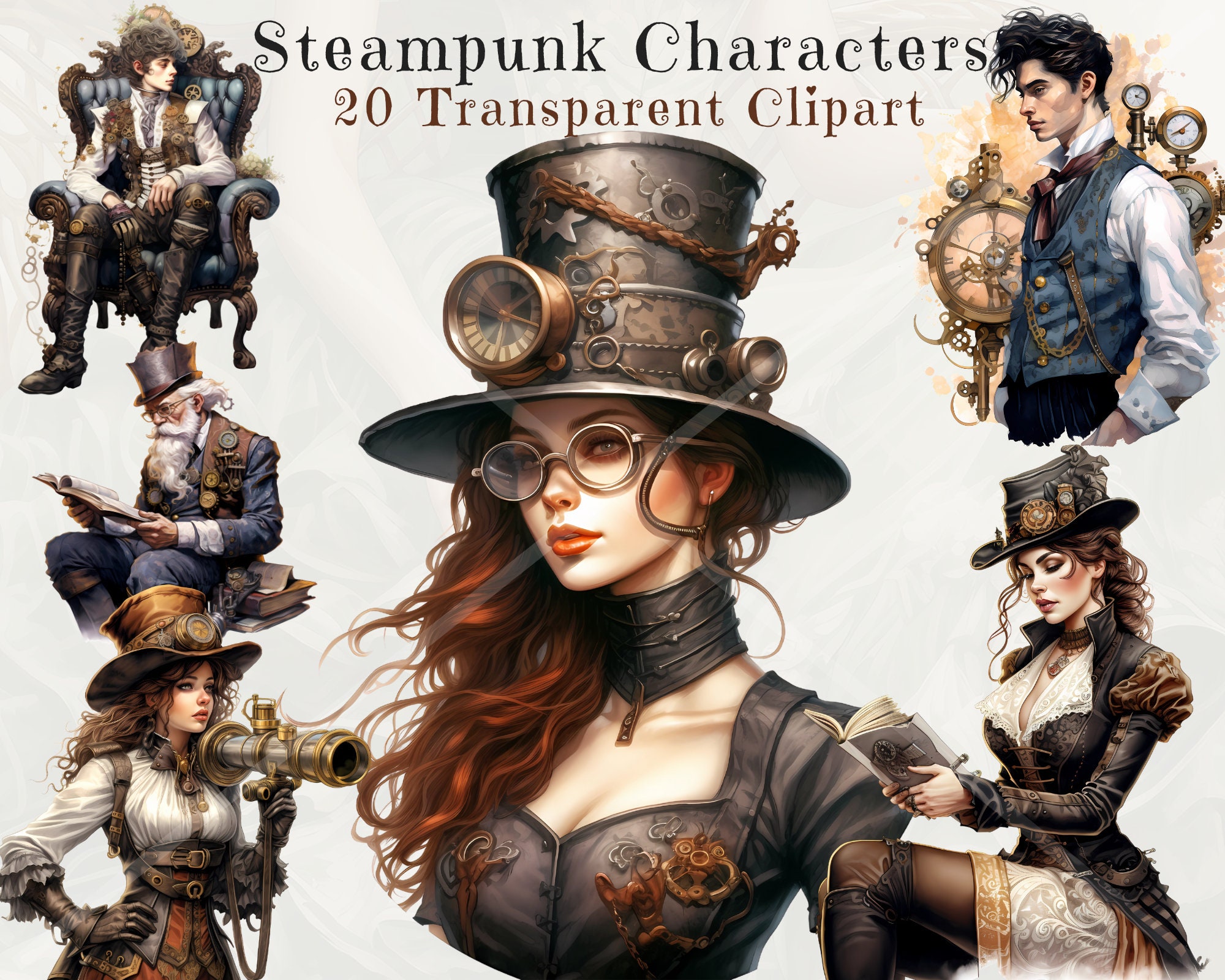 Hyper Realistic Steampunk Lady in Big Victorian Dress · Creative