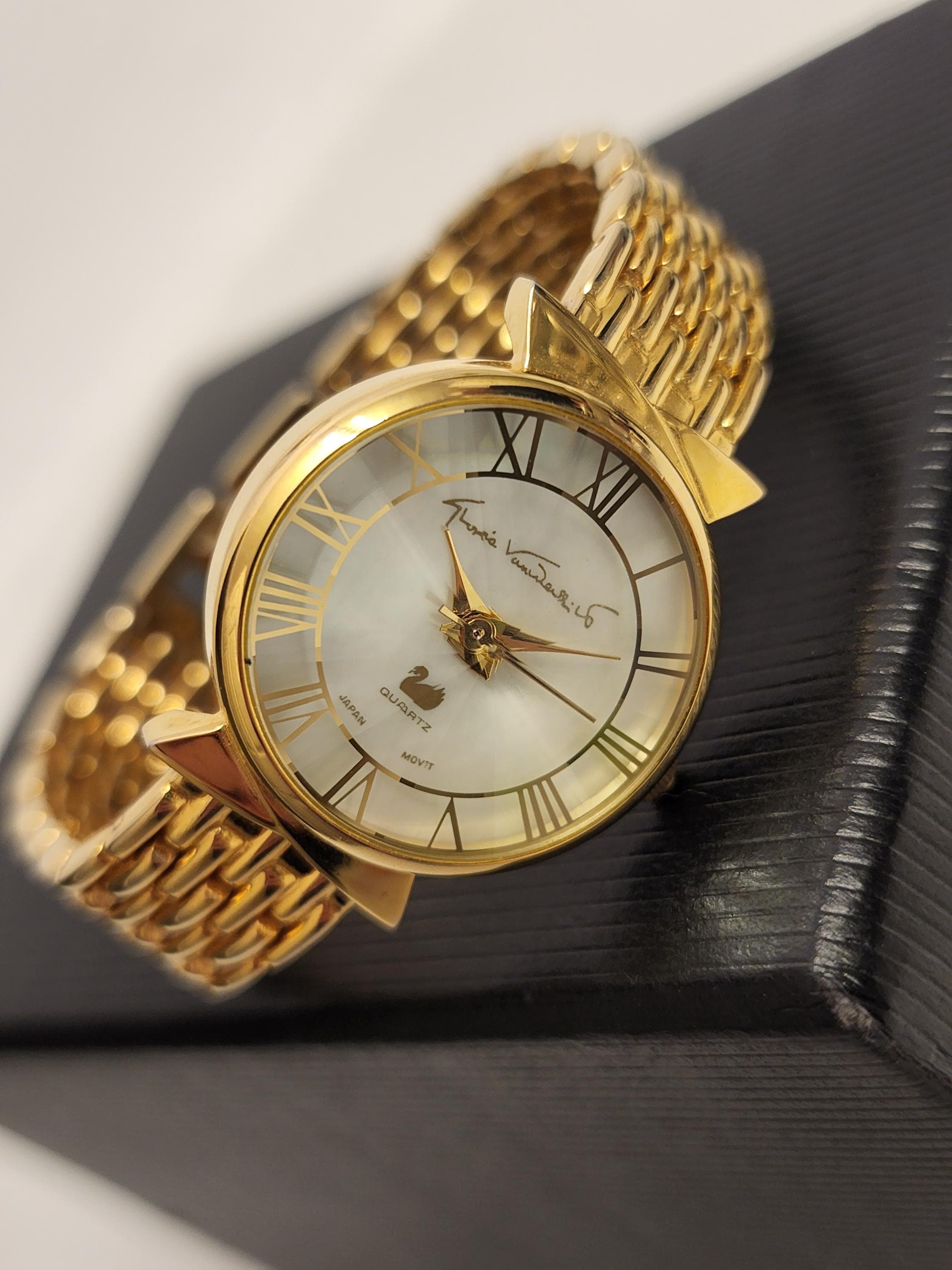 Montre Bracelet Femme Gloria Vanderbilt - Modèle 3443QB - Vintage Et élégante - Non Testée, à Vérifier