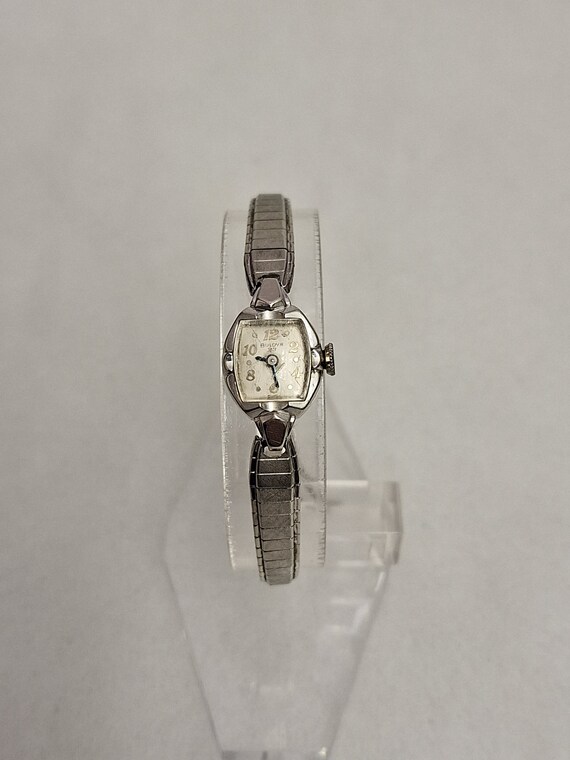 Vintage Womens Watch Bulova 1960s Cocktail Watch … - image 4