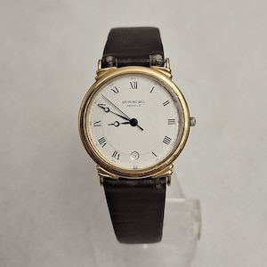 Vintage Raymond Weil Geneve 5531 Quartz Watch Runs With Issues for Repair Read Description Please Etsy