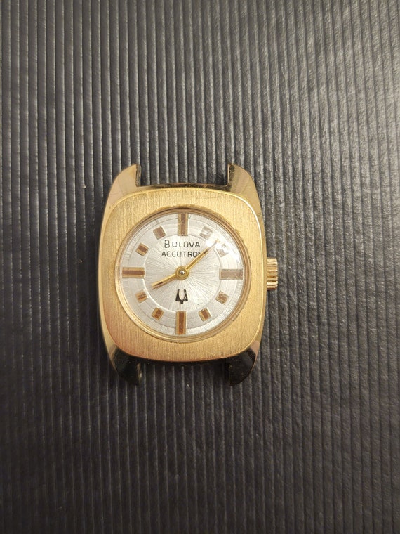 Vintage Gold Bulova Accutron N3 1973 10K R.G.P For