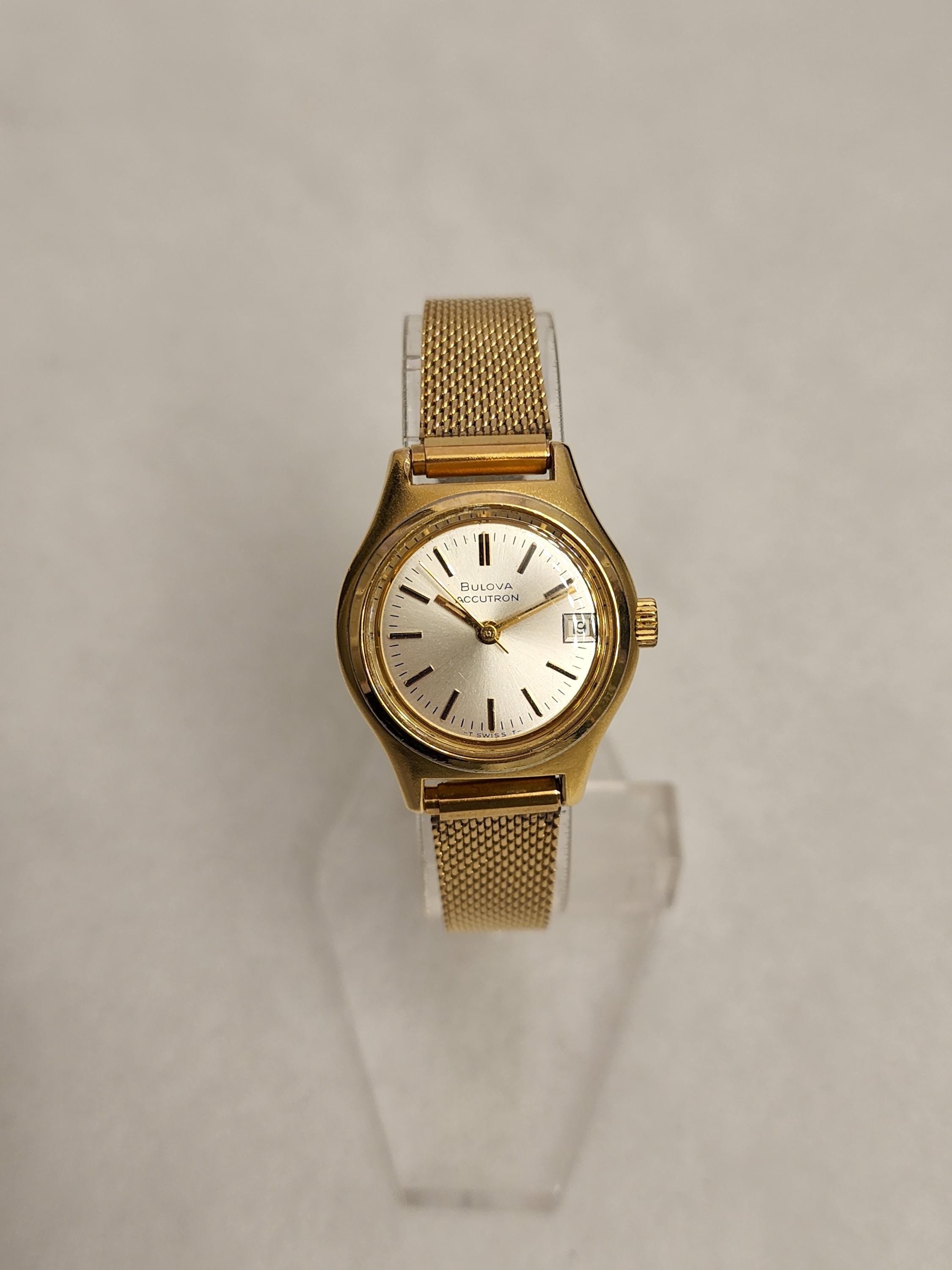 ACCUTRON NWT BULOVA GOLD & SILVER LADIES WATCH. Bulova accutron n2 | Mercari main image 2