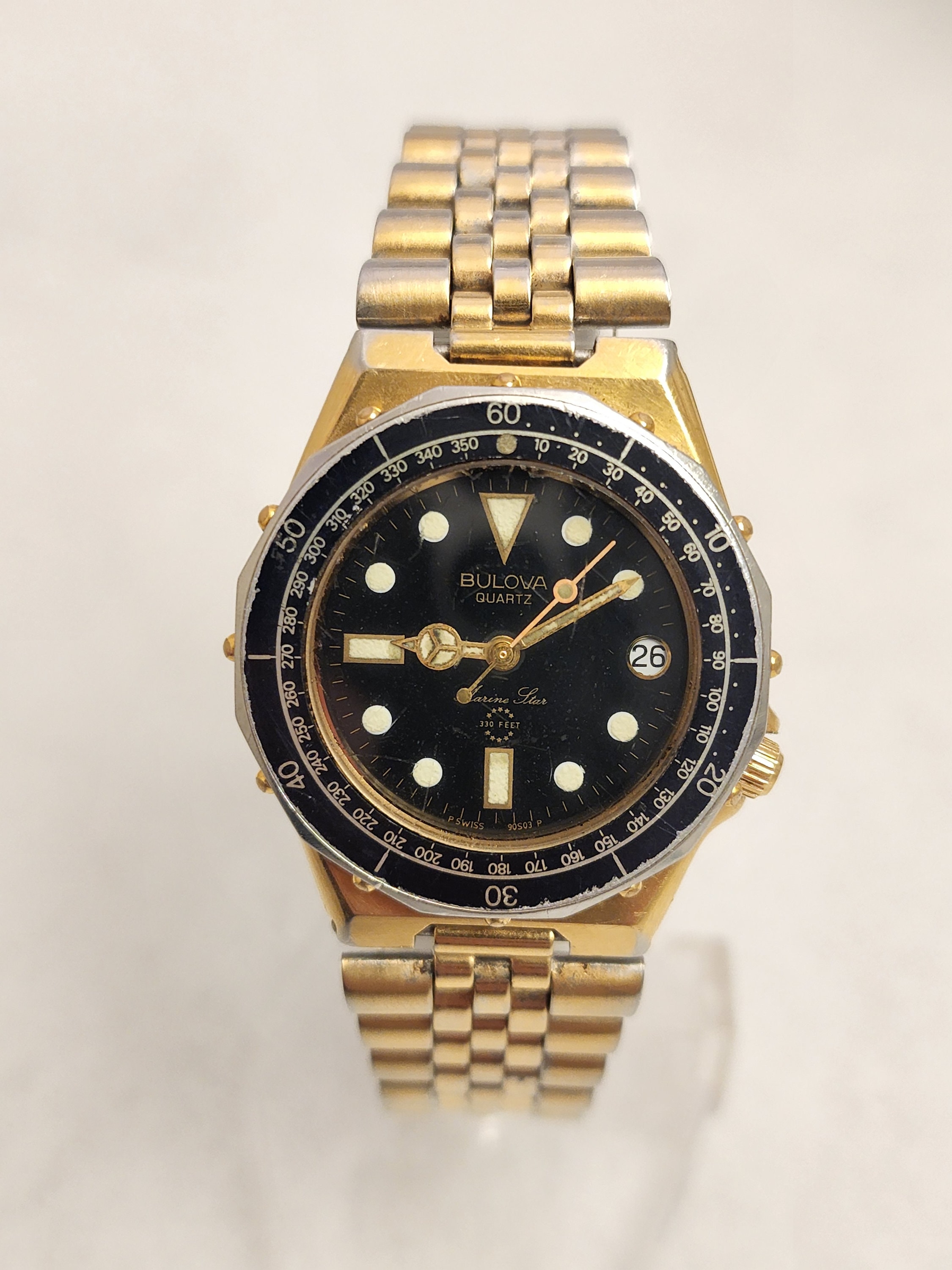 Bulova diver vintage hot sale