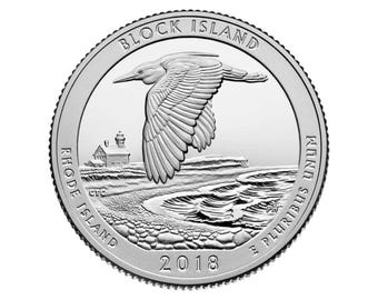 2018-S Block Island National Wildlife Refuge Quarter