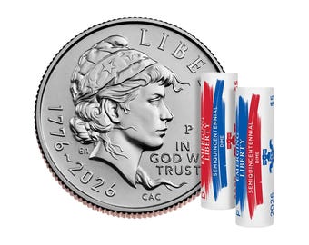 PRESALE: 2026 Dime – 2-Coin Set (P, D Mints) Semiquincentennial “Emerging Liberty”