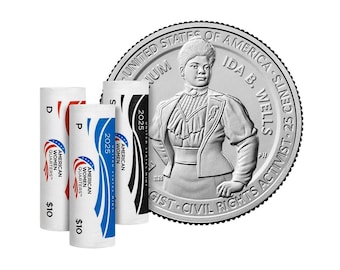 2025 P, D, S, 3-Coin Set, Ida B. Wells, American Women Quarter