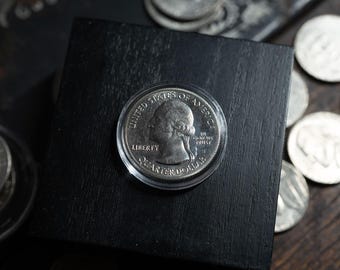 24mm Airtight Coin Capsule for US Quarters (Pack of 10)