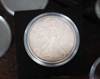 41mm Airtight Coin Capsule for U.S. Silver Dollars (Pack of 5)