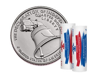 PRESALE! 2026 Declaration of Independence Quarter 2 Coins Collectible Set – (P&D Mint Marks)