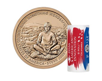 PRE-SALE 2026 (2-Coin Set D, P) American Innovation Dollar - California