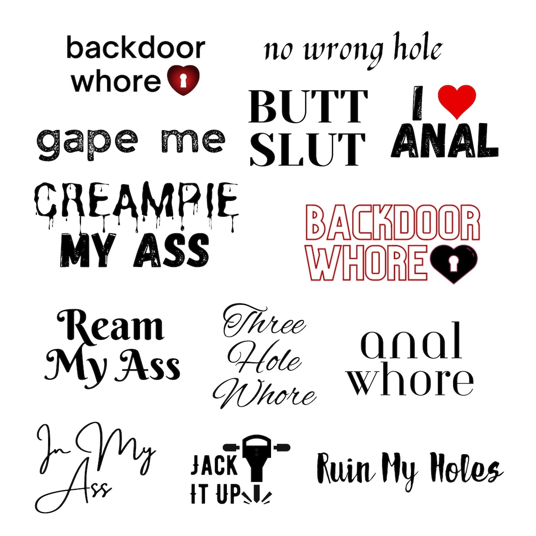 An*l CollectionTemporary TattoosKinkyD An*l CollectionTemporary TattoosKinkyD