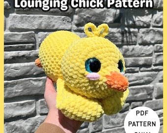 Lounging Chick Crochet Pattern