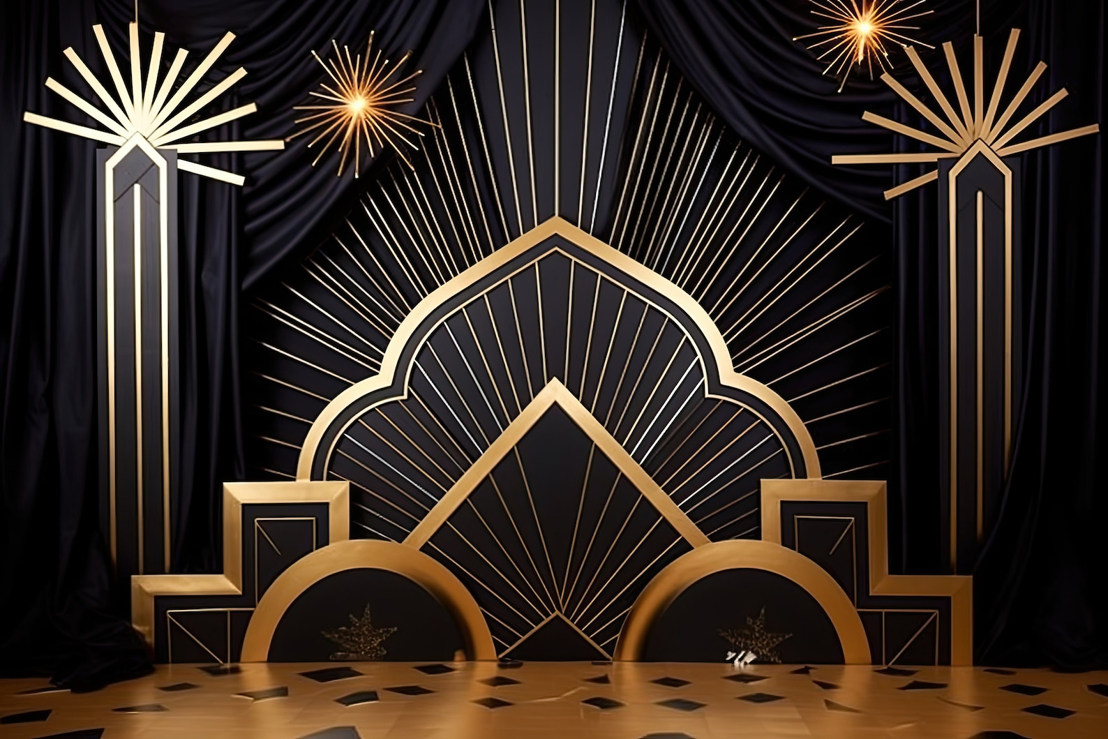 Art Deco Glamour Digital Backdrop Collection 55 Jpeg Files - Etsy