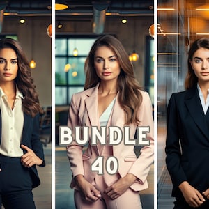 Soft Focus Modern Office Digital Backdrops, Blurred Professional Business Headshot Overlays, Personal Branding Portrait Digital Background