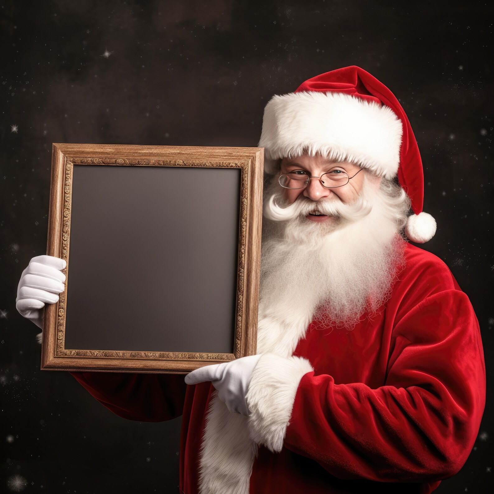 Santa Claus With Frame And Vintage Photobook 25 Christmas Etsy santa-claus-with-frame-and-vintage-photobook-25-christmas-etsy