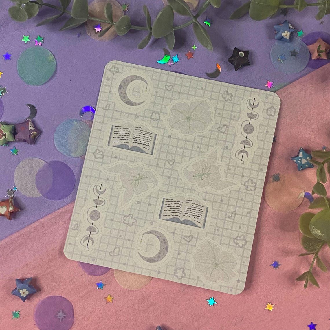 Moonlight Sticker Sheet - Etsy