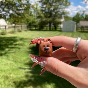 Cow Polymer Clay Artisan Keycaps